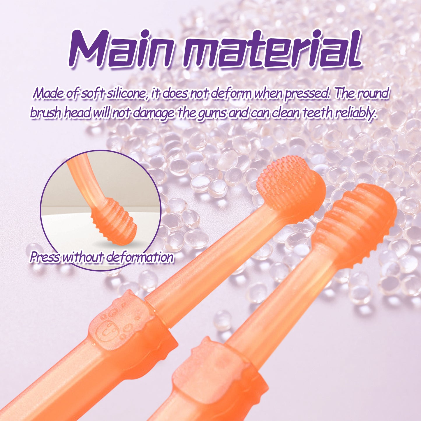 Pet Tongue Brush Toothbrush Set, Pet Oral Cleaning, Tooth Stains, Dental Care