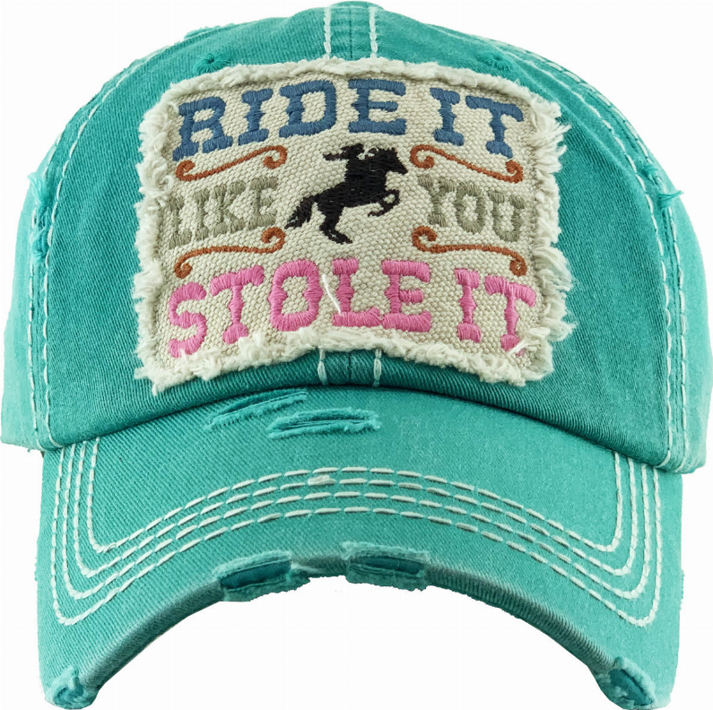 AWST Int'l Ride it Like You Stole It Cap