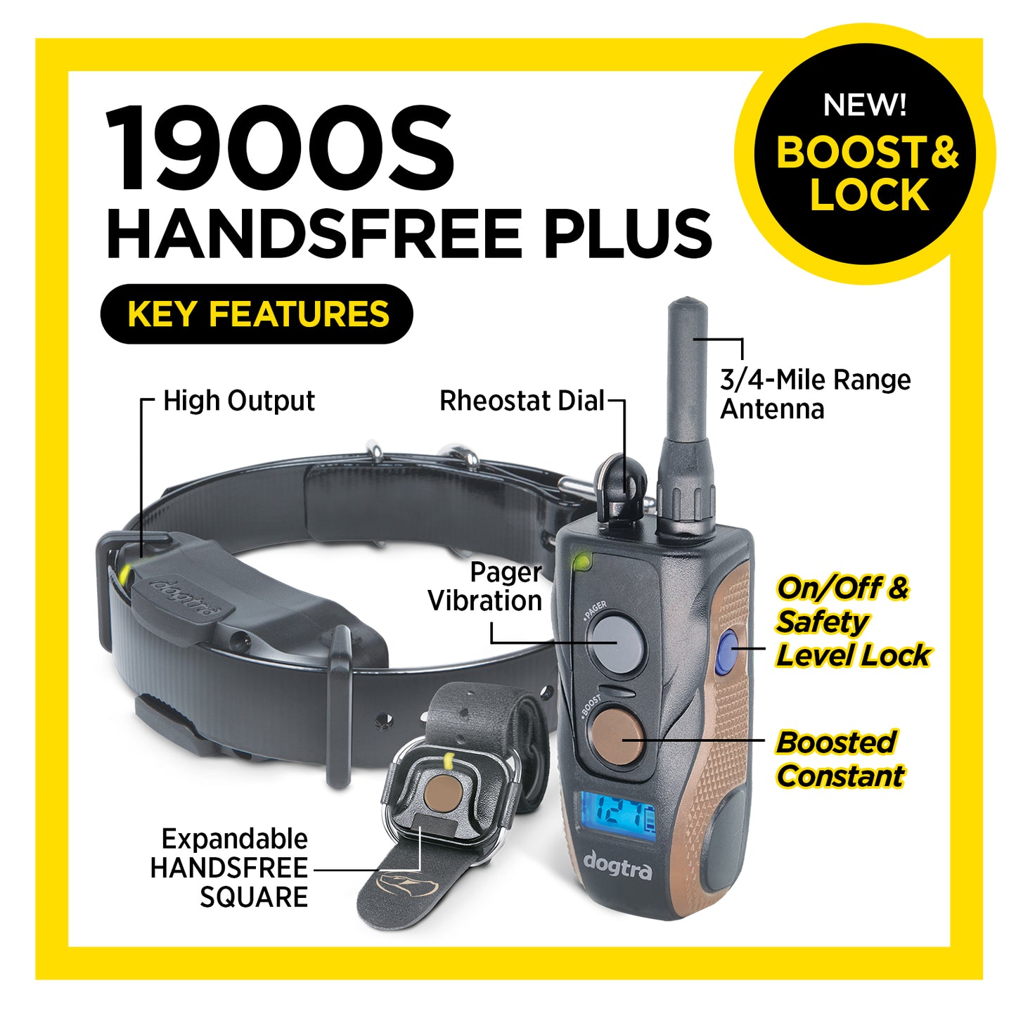 1900S HANDSFREE PLUS BOOST & LOCK