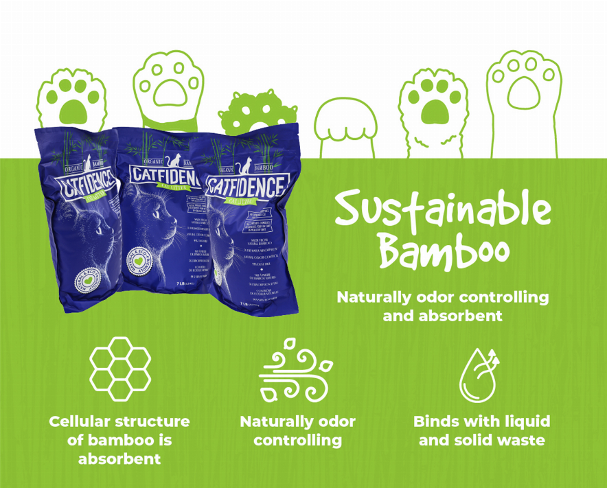 Catfidence Bamboo Cat Litter