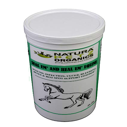 Seal Em And Heal Em Powder Equine* Wound, Infection Ulcer Bite Bleeding & Hot Spot Support*