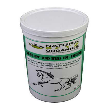 Seal Em And Heal Em Powder Equine* Wound, Infection Ulcer Bite Bleeding & Hot Spot Support*