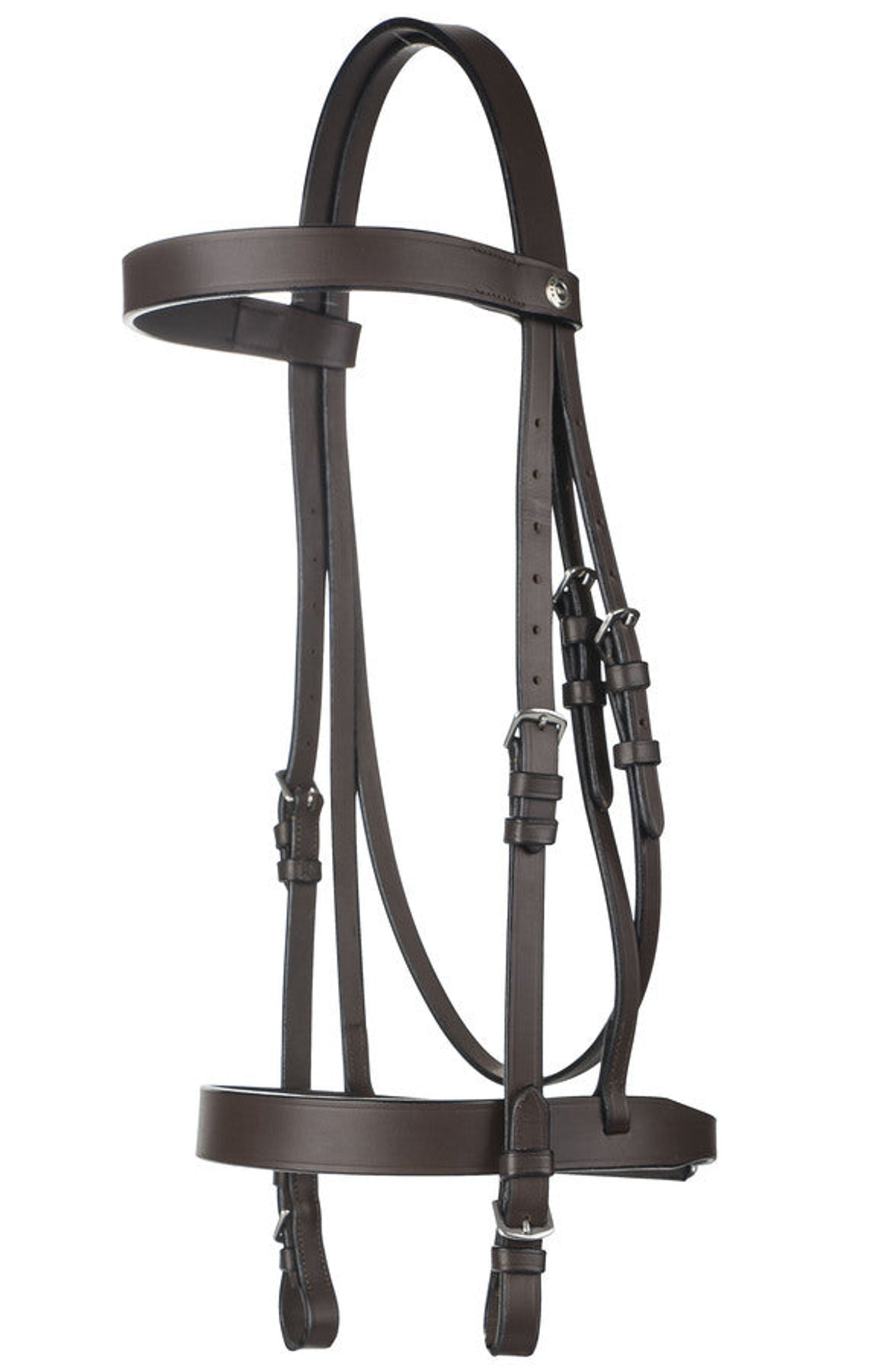 HENRI DE RIVEL POLO BRIDLE WITH DOUBLE REINS