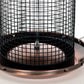 BirdFeeder Metal Secure Cap Cover Copper