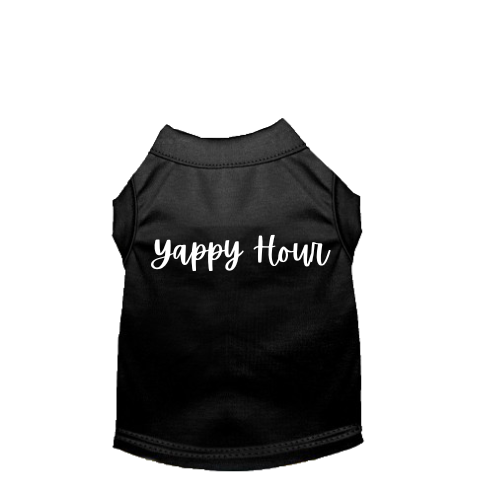 Happy Yappy Hour Matching Dog Dress or Tee