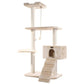 Armarkat Natural Sisal Scratching Cat Tree 58 Height BGE
