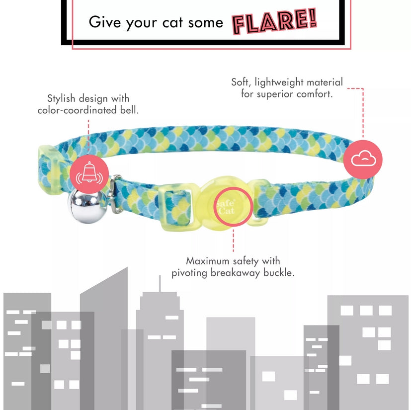 Coastal Pet Safe Cat Adjustable Breakaway Collar Wildflower