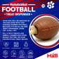 MKB Football Durable Rubber Chew Toy and Treat Dispenser