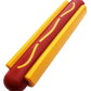 SP Hot Dog Ultra Durable Nylon Dog Chew Toy for Aggressive Chewers