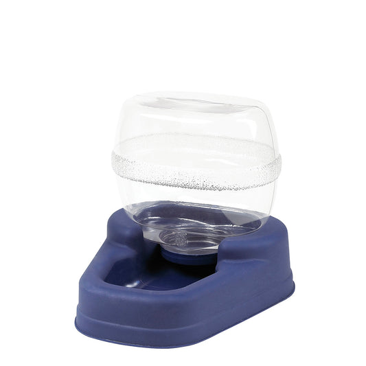 Bergan Petite Gourmet Pet Waterer Small Blue 13" x 11.5" x 11.25