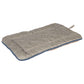 DGS Pet Products Chenille Pet Sleeper Cushion Large Grey/Blue 23" x 36" x 1"