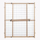 North States Wide Wire Mesh Pet Gate White, Wood 29.5" - 50" x 32"