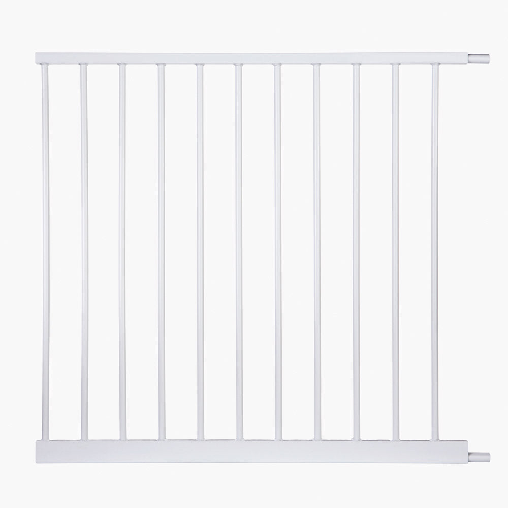 North States Auto-Close Gate 11 Bar Extension White 31.25" x 30"