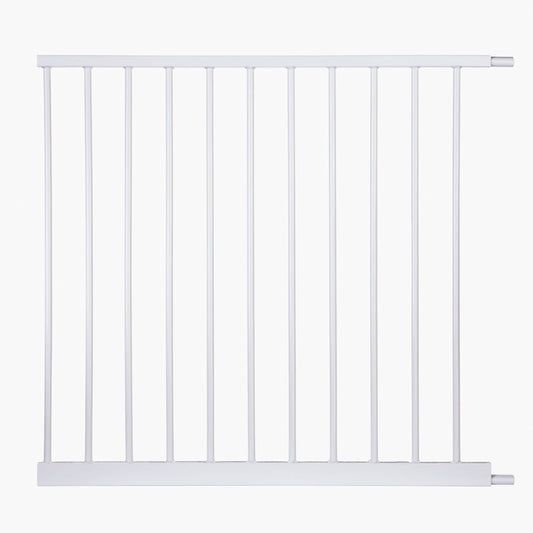 North States Auto-Close Gate 11 Bar Extension White 31.25" x 30"