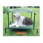 Puppywalk Breezy Bed Outdoor Dog Bed Green 28" x 20" x 25"