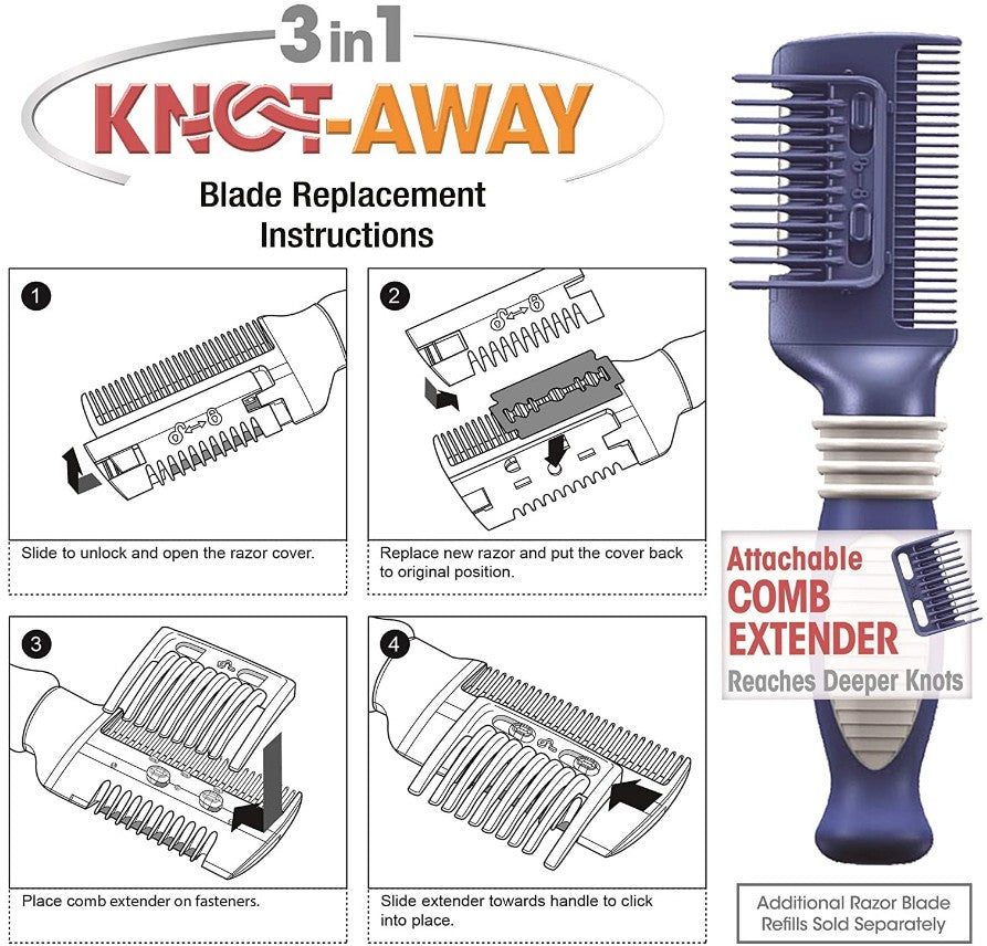 Magic Coat Professional Series Total Knot Destroyer Dog Knot Comb