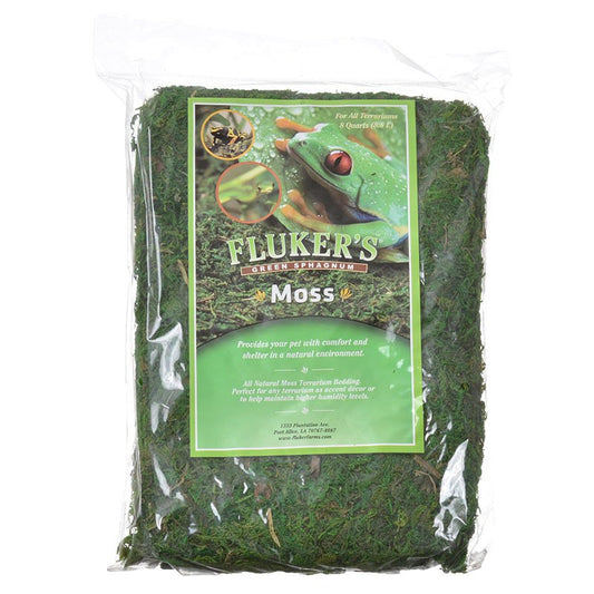 Flukers Green Sphagnum Moss for Terrariums
