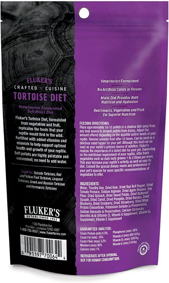 Flukers Crafted Cuisine Tortoise Diet