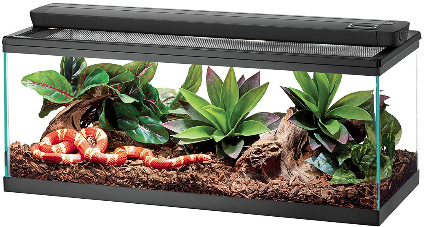 Zilla Pro Sol Fixture with Timer Customizable Full Heat and UVB Fixture for Reptiles
