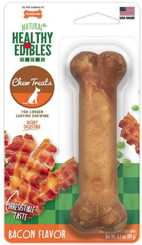 Nylabone Healthy Edibles Chews Bacon Wolf