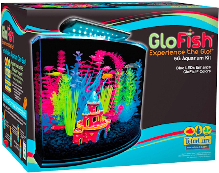 GloFish Aquarium Kit with LED Light 5 Gallons