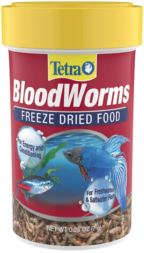 Tetra BloodWorms Freeze Dried Fish Food