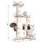 Armarkat Natural Sisal Scratching Cat Tree 58 Height BGE